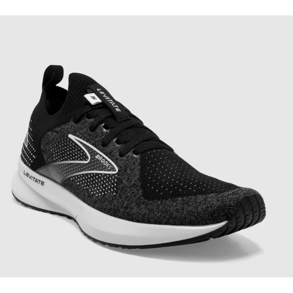 Brooks Levitate Stealthfit 5 Womens Runners Black Size 6.5 Running Comfort Gym